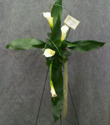 Compassion Cross from Casey's Garden Shop & Florist, Bloomington Flower Shop