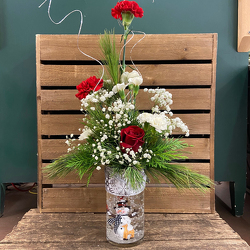 Snow Globe from Casey's Garden Shop & Florist, Bloomington Flower Shop