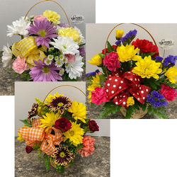 Delightful Basket from Casey's Garden Shop & Florist, Bloomington Flower Shop