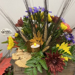 Let's Talk Turkey Centerpiece from Casey's Garden Shop & Florist, Bloomington Flower Shop