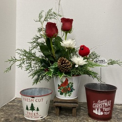 Happy Holidays from Casey's Garden Shop & Florist, Bloomington Flower Shop