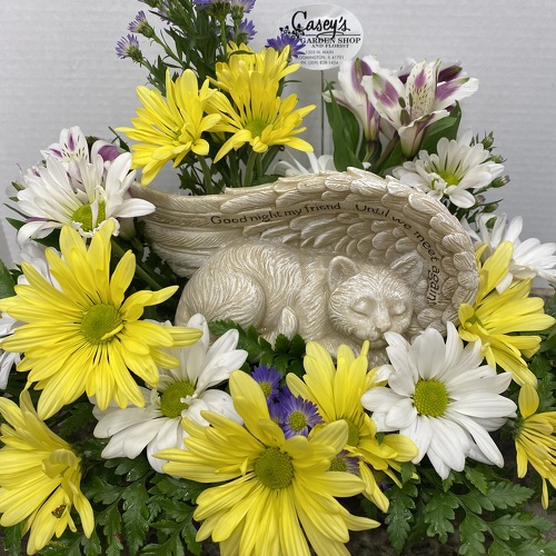 Pet Memorial Arrangement from Casey's Garden Shop & Florist, Bloomington Flower Shop