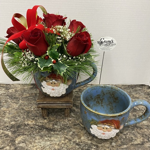 Secret Santa from Casey's Garden Shop & Florist, Bloomington Flower Shop