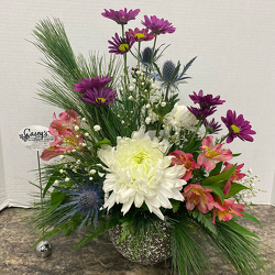 Snowball Fight from Casey's Garden Shop & Florist, Bloomington Flower Shop