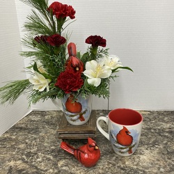Songbird Mug from Casey's Garden Shop & Florist, Bloomington Flower Shop