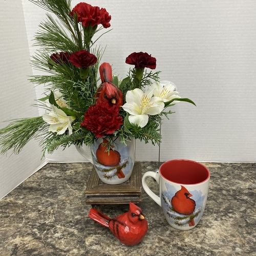Songbird Mug from Casey's Garden Shop & Florist, Bloomington Flower Shop