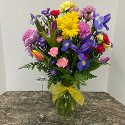 Spring Mix from Casey's Garden Shop & Florist, Bloomington Flower Shop