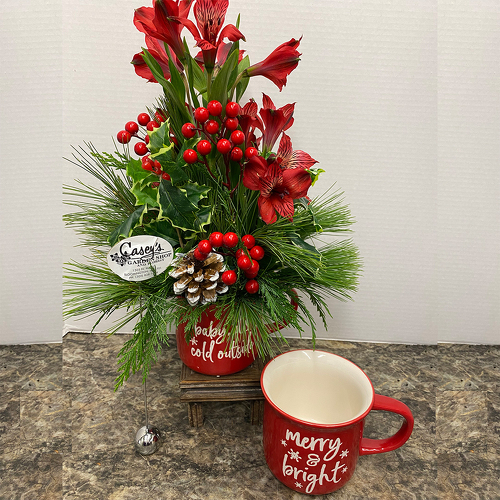 Winter Warm-up from Casey's Garden Shop & Florist, Bloomington Flower Shop