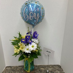 It's A Boy! from Casey's Garden Shop & Florist, Bloomington Flower Shop