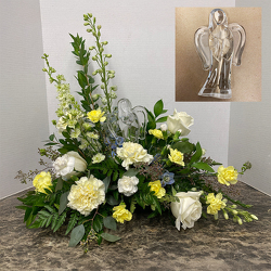Crystal Angel from Casey's Garden Shop & Florist, Bloomington Flower Shop