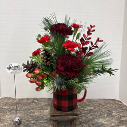 First Snow from Casey's Garden Shop & Florist, Bloomington Flower Shop