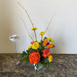 Happy Day from Casey's Garden Shop & Florist, Bloomington Flower Shop