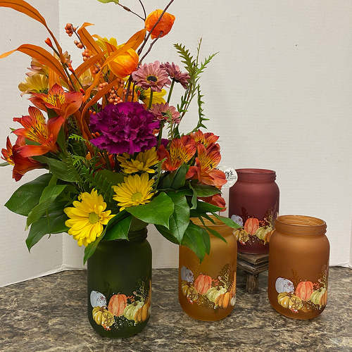 Happy Fall from Casey's Garden Shop & Florist, Bloomington Flower Shop