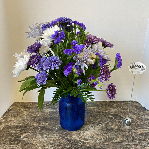 Moody Blues from Casey's Garden Shop & Florist, Bloomington Flower Shop
