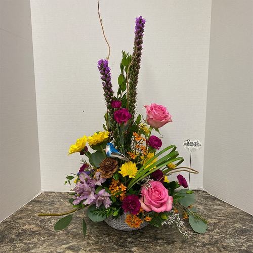 Peaceful Garden from Casey's Garden Shop & Florist, Bloomington Flower Shop