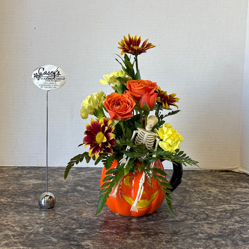 Skeley Smiles from Casey's Garden Shop & Florist, Bloomington Flower Shop