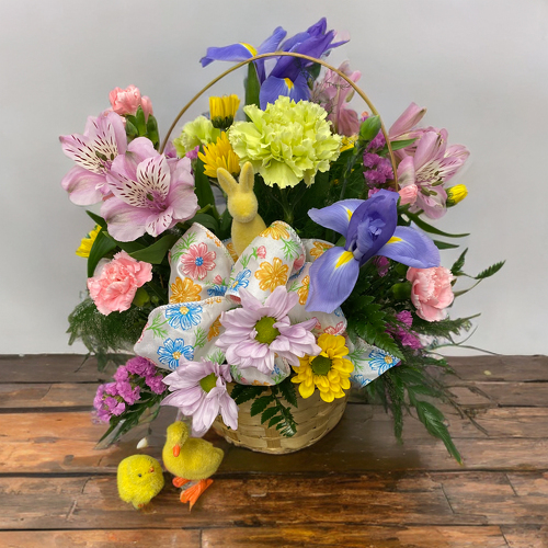 Spring Basket from Casey's Garden Shop & Florist, Bloomington Flower Shop