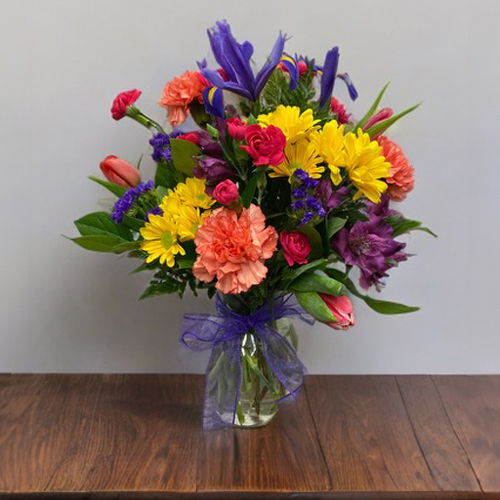 Spring Mix from Casey's Garden Shop & Florist, Bloomington Flower Shop
