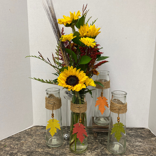 Sunflower Joy from Casey's Garden Shop & Florist, Bloomington Flower Shop