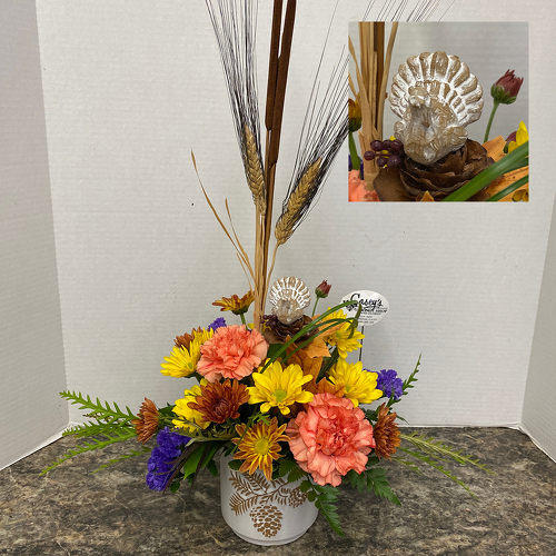 Turkey Time from Casey's Garden Shop & Florist, Bloomington Flower Shop