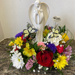 Angel of Grace from Casey's Garden Shop & Florist, Bloomington Flower Shop