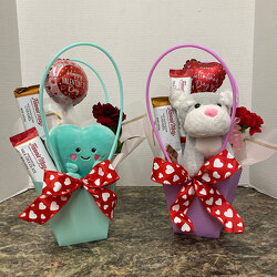 Be Mine Basket from Casey's Garden Shop & Florist, Bloomington Flower Shop