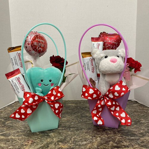 Be Mine Basket from Casey's Garden Shop & Florist, Bloomington Flower Shop