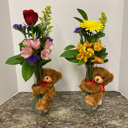 Bear Hug from Casey's Garden Shop & Florist, Bloomington Flower Shop