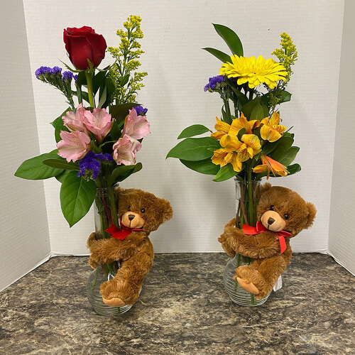 Bear Hug from Casey's Garden Shop & Florist, Bloomington Flower Shop