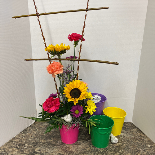 Birdie Sunshine from Casey's Garden Shop & Florist, Bloomington Flower Shop