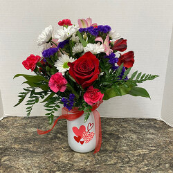 Country Valentine from Casey's Garden Shop & Florist, Bloomington Flower Shop