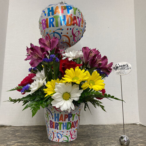 Happy Birthday from Casey's Garden Shop & Florist, Bloomington Flower Shop