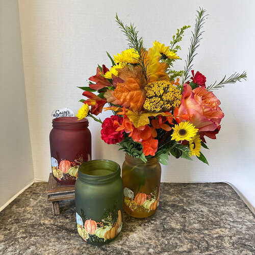 Happy Fall Ya All from Casey's Garden Shop & Florist, Bloomington Flower Shop