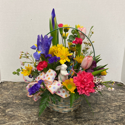 Spring Basket from Casey's Garden Shop & Florist, Bloomington Flower Shop