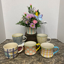 Spring Blooms Mug from Casey's Garden Shop & Florist, Bloomington Flower Shop