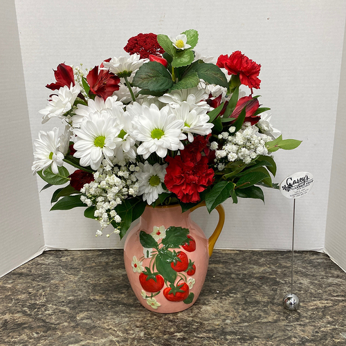 Strawberry Fields from Casey's Garden Shop & Florist, Bloomington Flower Shop