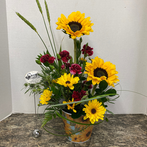 Sunshine Splendor from Casey's Garden Shop & Florist, Bloomington Flower Shop