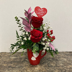 Two Hearts from Casey's Garden Shop & Florist, Bloomington Flower Shop