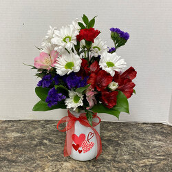 Valentine Charm from Casey's Garden Shop & Florist, Bloomington Flower Shop