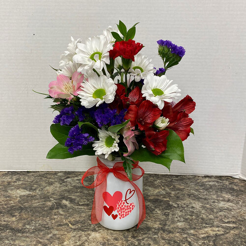 Valentine Charm from Casey's Garden Shop & Florist, Bloomington Flower Shop