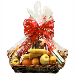 Signature Christmas Fruit Basket  from Casey's Garden Shop & Florist, Bloomington Flower Shop